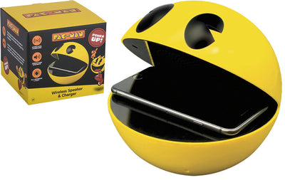 Pac-Man Wireless Speaker And Charger
