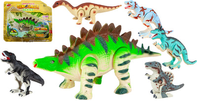 5″-7″ Wind Up Dinos Blister Card