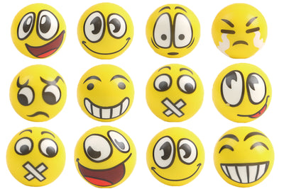 2.5″ Emoji Face Bouncy Balls