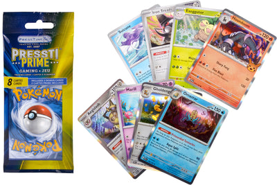 Pokemon 8 Pack Cards