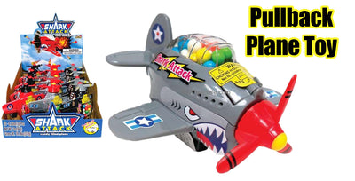 Shark Attack Candy Poly Bag Jet Toy
