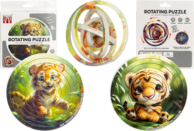 5″ Tiger Flip & Rotate Puzzle