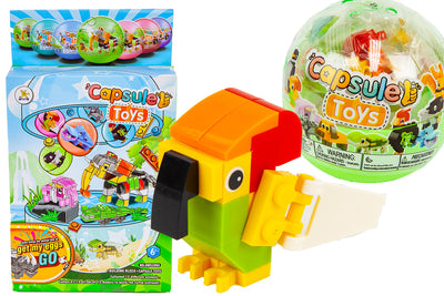 2.5″ Block Animals Capsule Toys