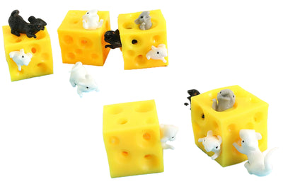 2″ Cheese W/3 Mice