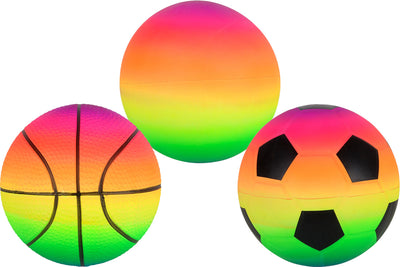 5″ Rainbow Sports Ball