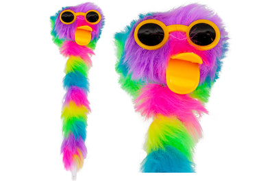 Rainbow Duck With Sunglasses Pen