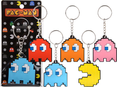 2″ Pac-Man Keychain (5 Assorted) 