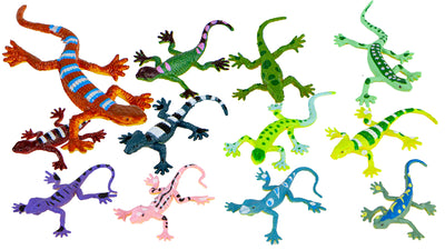 2.5″ PVC Painted Lizard (12 Styles)