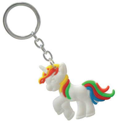 Unicorn PVC Keychain 2.5″