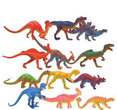 4″ Dinosaurs (12 Assorted)