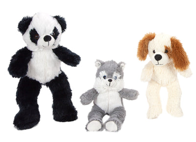 11″ Puppy, Panda, Husky 